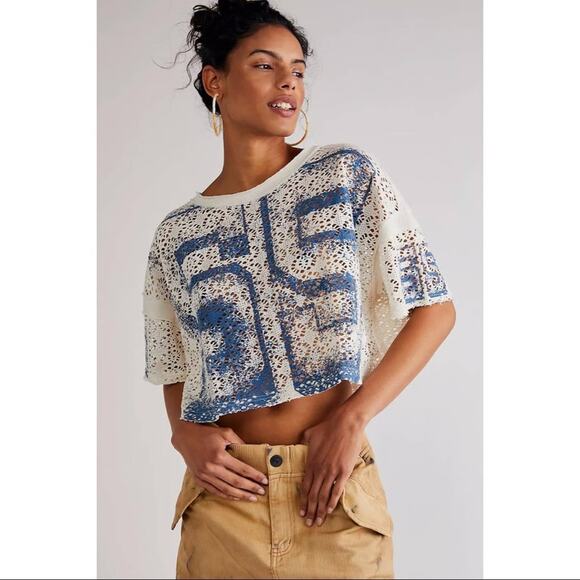 Free People Tops - Free People Touchdown Tee